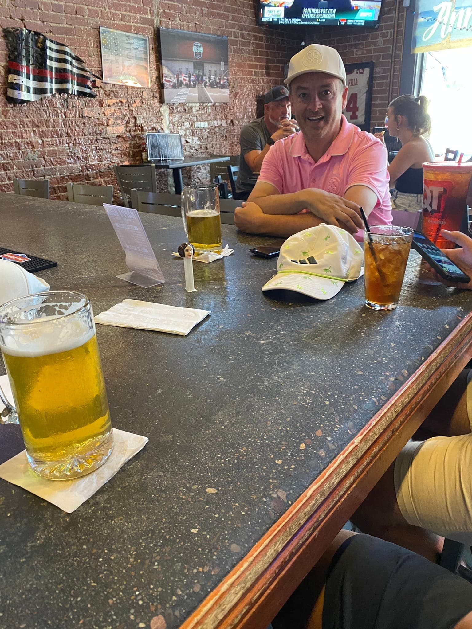 Princess Leia at Lazy Palms Sports Grill